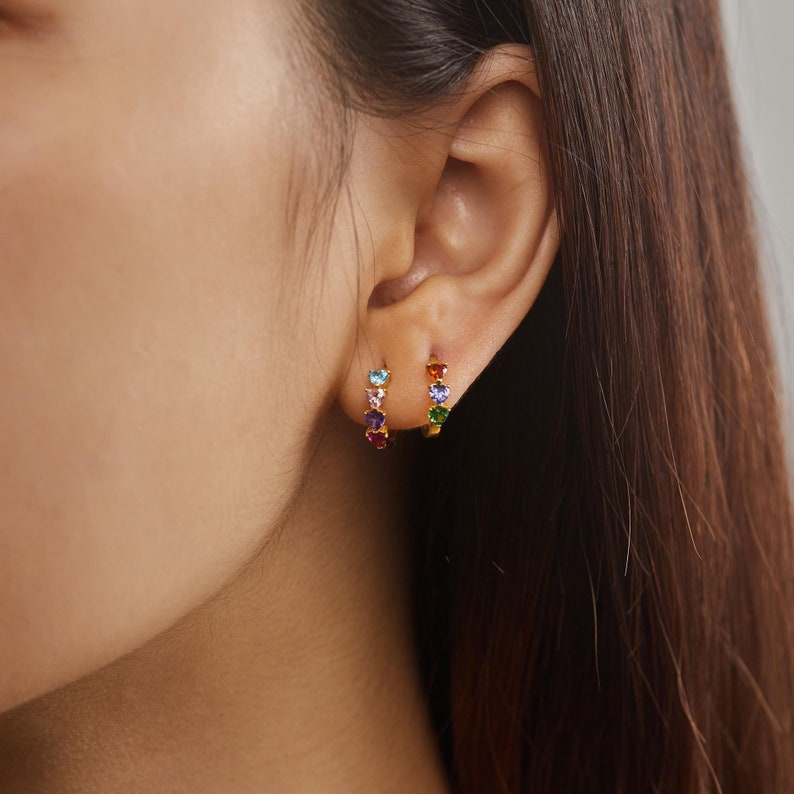 Birthstone Earrings, Mother Gifts, Mother Gift Birthday